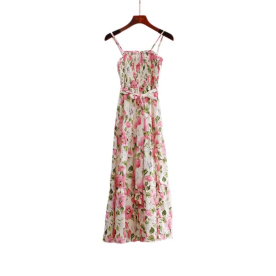Pink Floral Dress WD350354 Pink Floral Dress WD350354