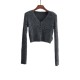Faux Fur Blazer Top W001-09 Faux Fur Blazer Top W001-09