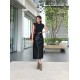 Leather A Line Skirt With Belt BB688301 Leather A Line Skirt With Belt BB688301