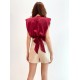 Rope Tie Padded Sleeve Top BT9265 Rope Tie Padded Sleeve Top BT9265