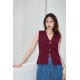Relaxed Vest Knitted Top BT625532 Relaxed Vest Knitted Top BT625532