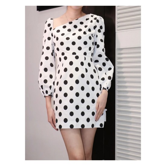 Polka Dot Mini Dress Polka Dot Mini Dress