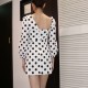Polka Dot Mini Dress Polka Dot Mini Dress