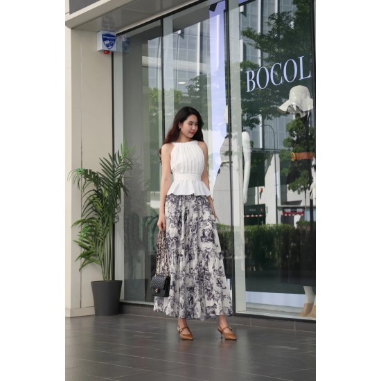 Jungle Printed Maxi Skirt Jungle Printed Maxi Skirt