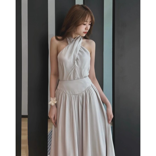 Wrap Maxi Set Dinner Dress Wrap Maxi Set Dinner Dress
