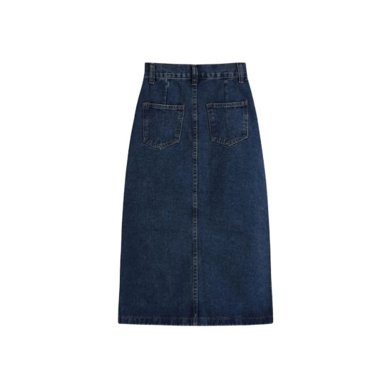 Split Denim Skirt BB072084 Split Denim Skirt BB072084