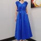 BCL Ruffle Sleeve Long Dress WD702 BCL Ruffle Sleeve Long Dress WD702