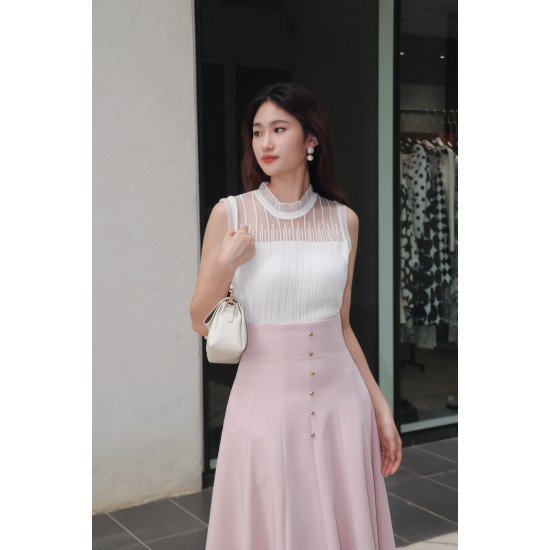 High Waist Lantern Skirt WBT331230 High Waist Lantern Skirt WBT331230