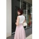 High Waist Lantern Skirt WBT331230 High Waist Lantern Skirt WBT331230