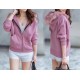 Faux Fur Collar Jacket (Detachable Collar) WD2492 Faux Fur Collar Jacket (Detachable Collar) WD2492