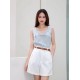 Sleeveless Straight Blouse WT516244 Sleeveless Straight Blouse WT516244