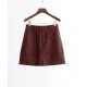 Winter Leather Skirt WP92037 Winter Leather Skirt WP92037