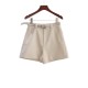 Winter Wool Belted Short Pants WP303455 Winter Wool Belted Short Pants WP303455