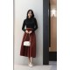 Woolen Maxi High Rise Skirt WBT92203 Woolen Maxi High Rise Skirt WBT92203