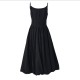 Slim Strap Lantern Dress BD76517 Slim Strap Lantern Dress BD76517