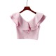 Elegant V Ruffles Top WT1858 Elegant V Ruffles Top WT1858