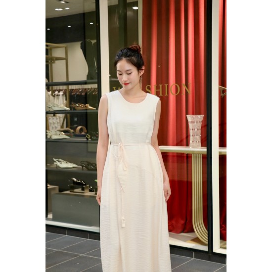 Leaf & Roses Tie Waist Dress W660133 Leaf & Roses Tie Waist Dress W660133